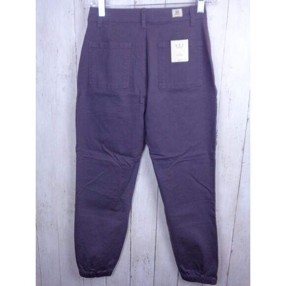 L.T.J. letter to juliet Cargo Jogger Pants Zippered bottom Gray Women Size Small - Picture 2 of 6